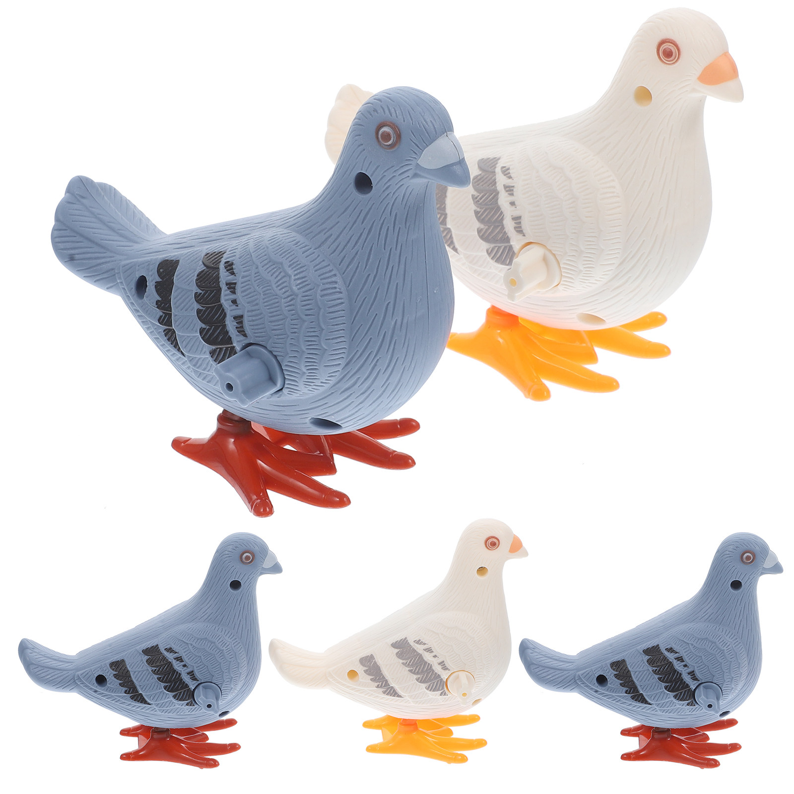 Kids Early Education - 5Pcs Pigeon Clockwork Early Educational Kids