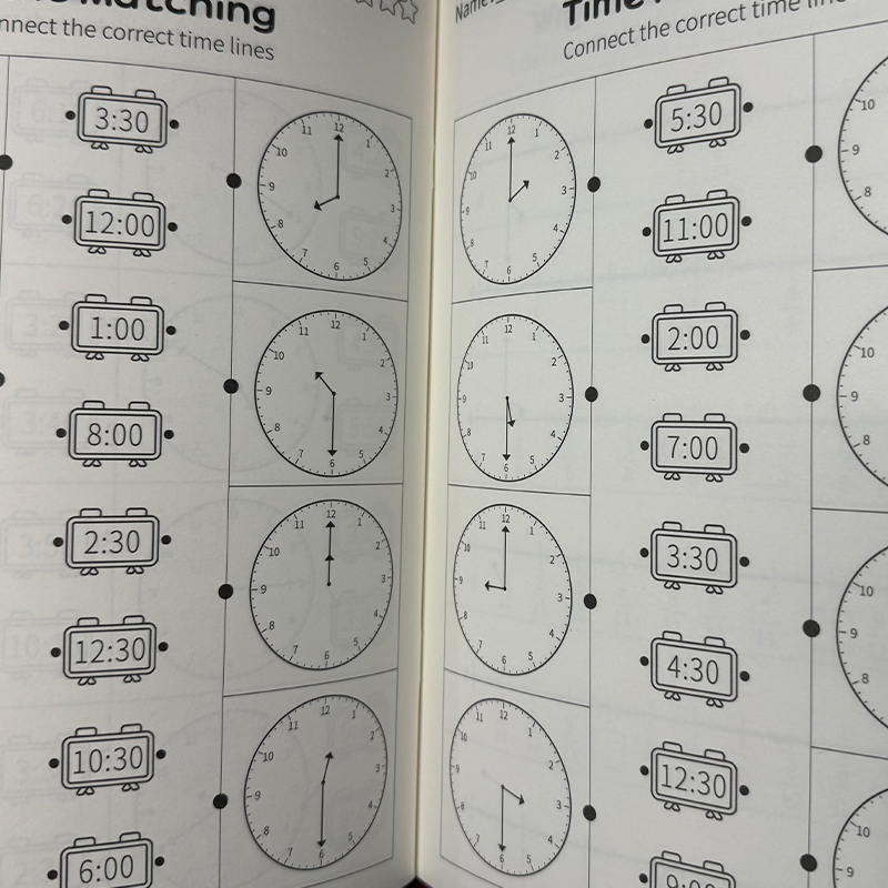 Telling Time Workbook Kids Clo - đánh giá và giá Kids Educational Workbooks
