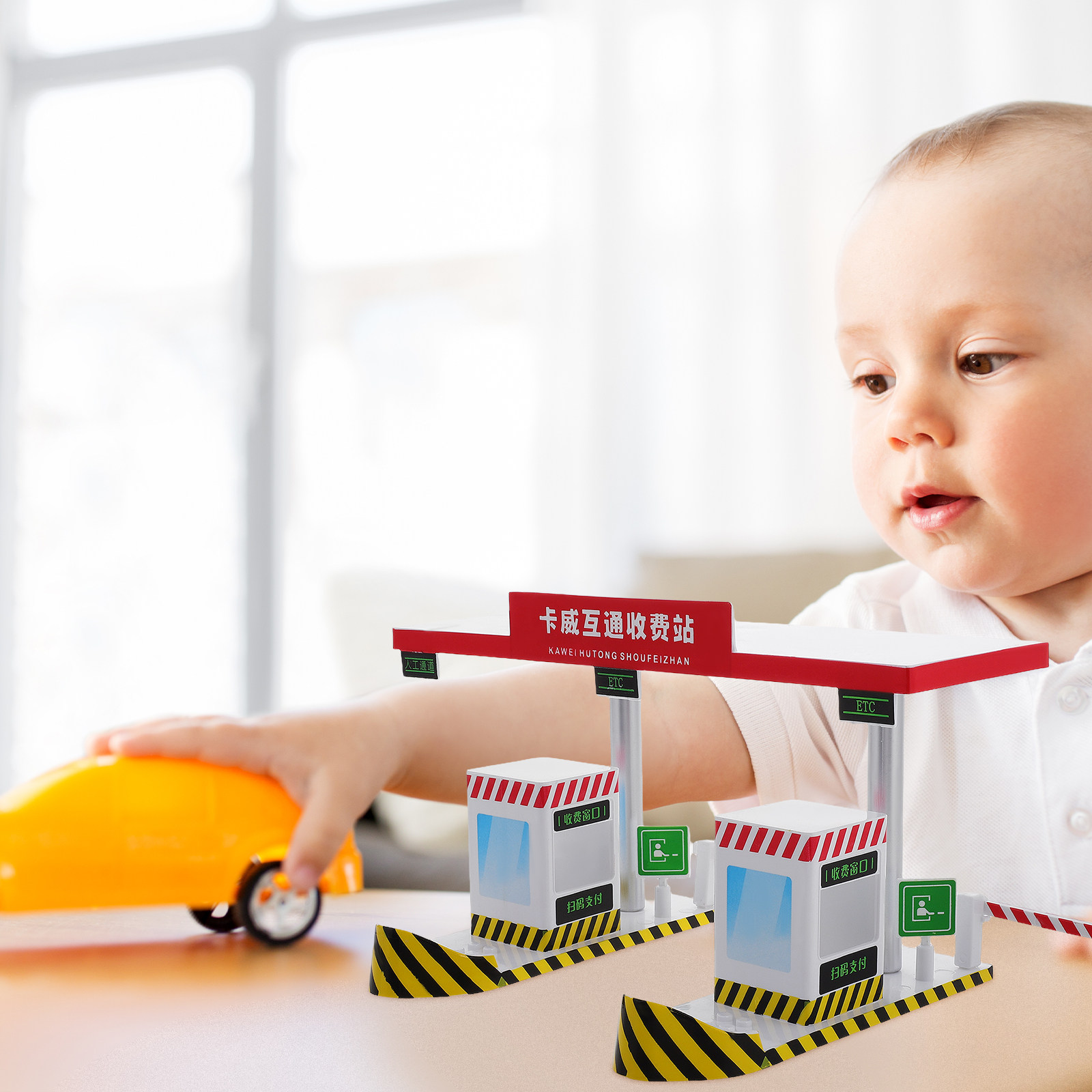 Plastic Toll Booth Playset Kid - đánh giá và giá Kids Early Education