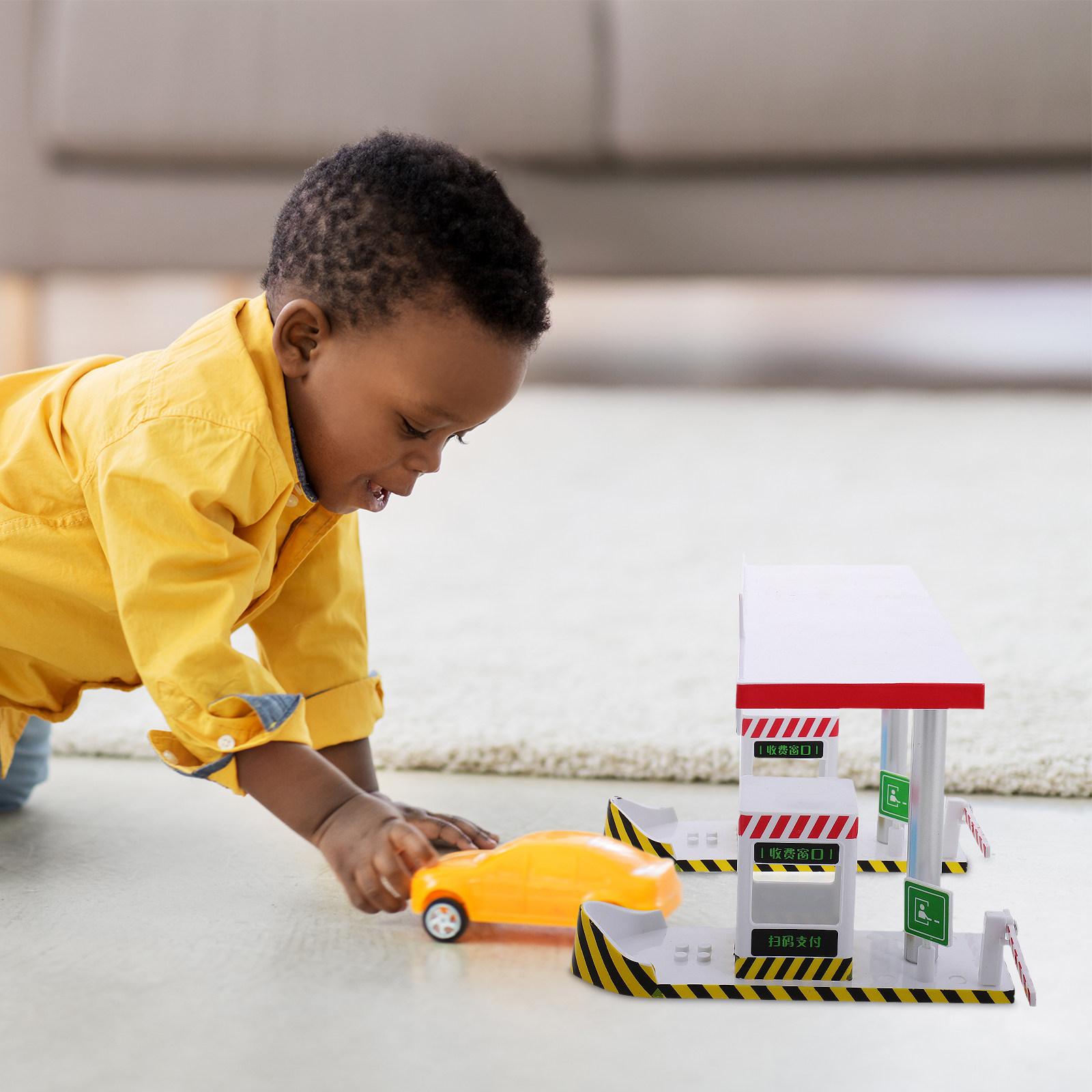 Plastic Toll Booth Playset Kid - đánh giá và giá Kids Early Education
