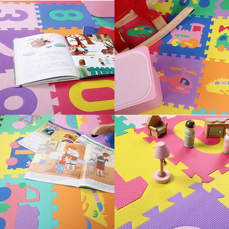 Baby Play Mat Kids EVA Foam Pu - đánh giá và giá Number Puzzle Foam
