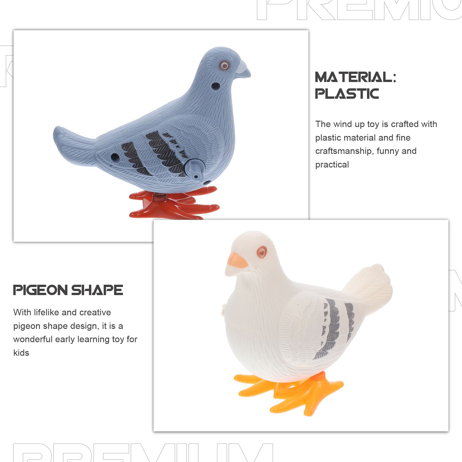 5Pcs Pigeon Clockwork Early Ed - đánh giá và giá Kids Early Education