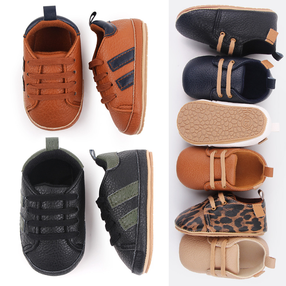Baby Leather Casual Crib Shoes - đánh giá và giá Kids First Education