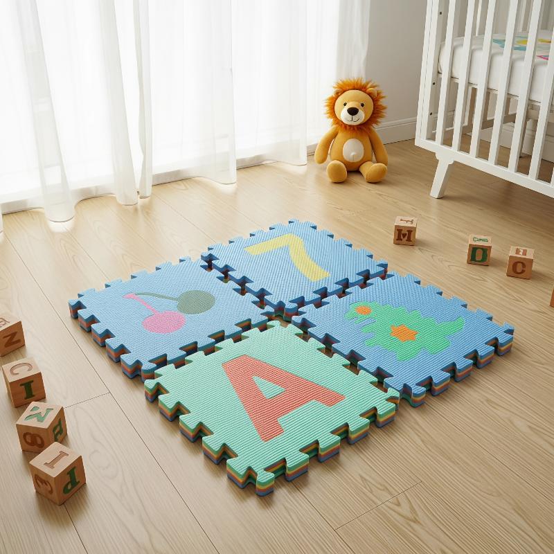 Non Toxic PE Foam Puzzle Play  - đánh giá và giá Number Puzzle Foam