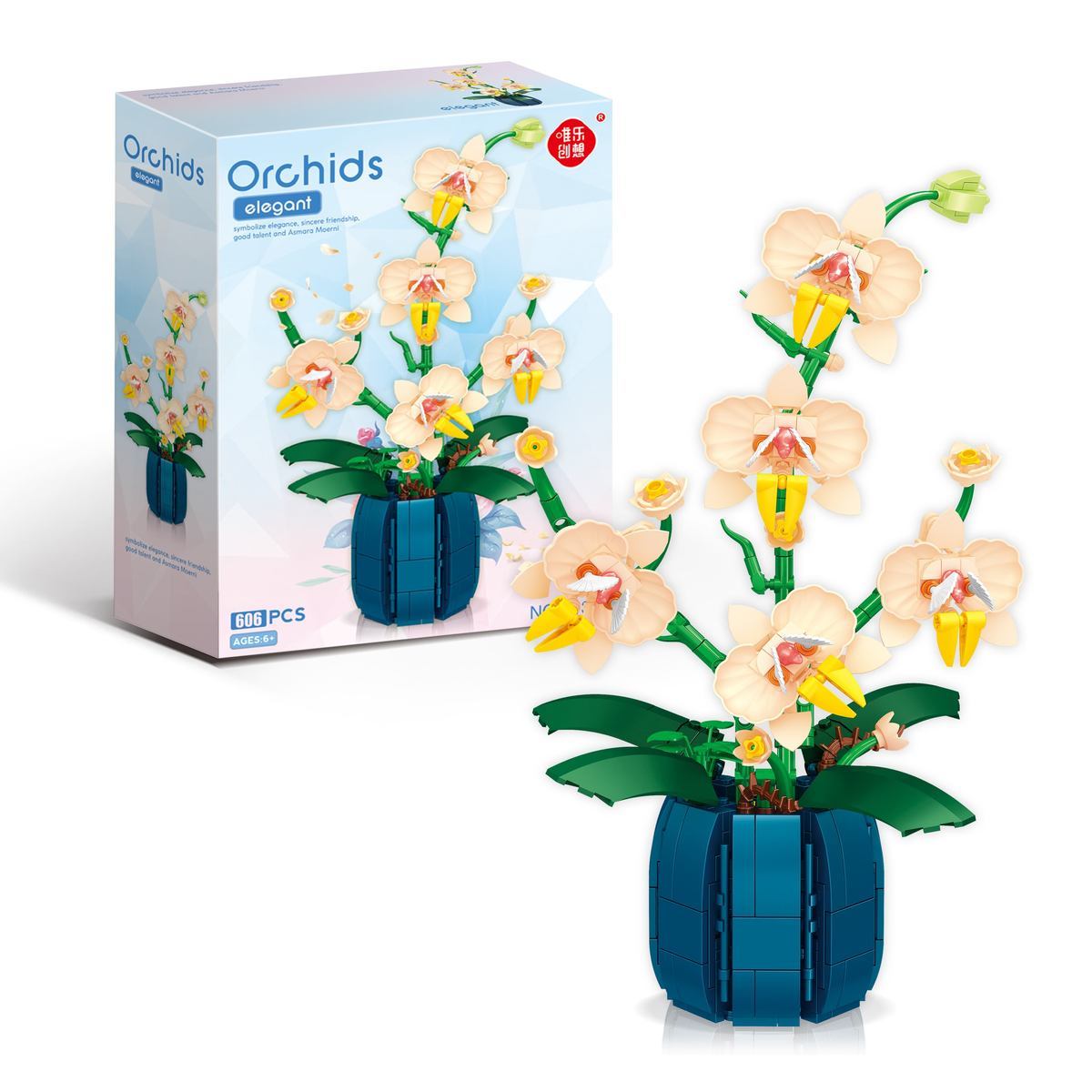 Orchid Building Blocks Flowers - đánh giá và giá Orchid Kids Education