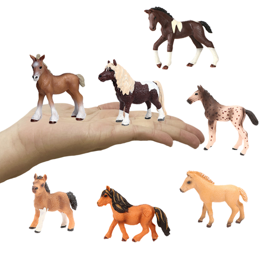 Horse Figurine Farm Animals Po - đánh giá và giá Kids First Education