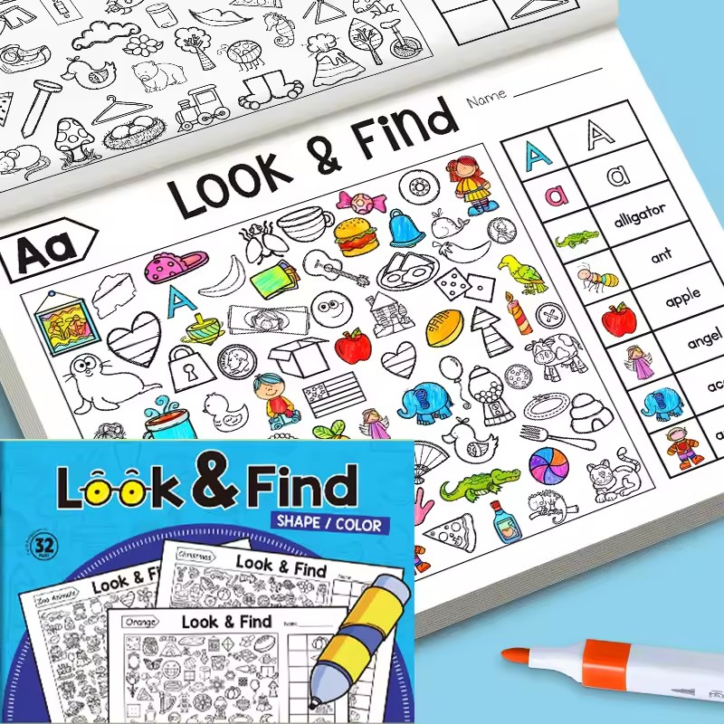 Look And Find Coloring Book fo - đánh giá và giá Kids Early Education