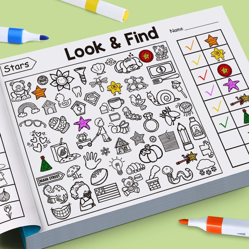 Look And Find Coloring Book fo - đánh giá và giá Kids Early Education