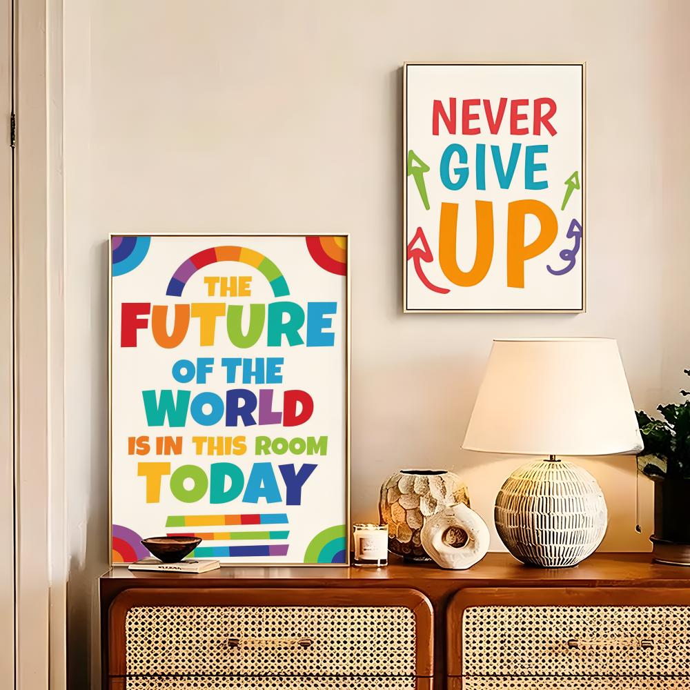 Positive Kid Classroom Wall Pi - đánh giá và giá Kids Educational Posters