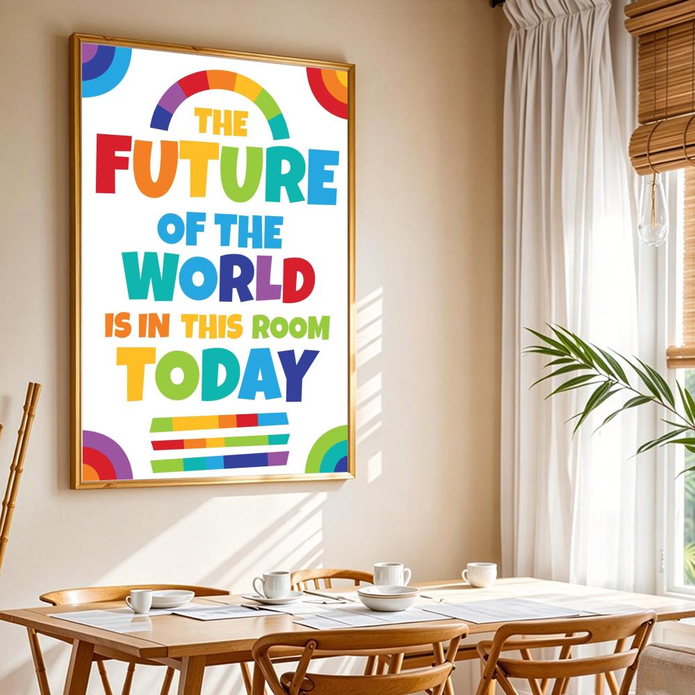 Positive Kid Classroom Wall Pi - đánh giá và giá Kids Educational Posters