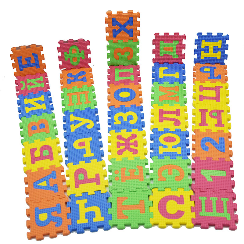 Bán! 90*90Mm Kids Cho Bé Chơi  - đánh giá và giá Number Puzzle Foam