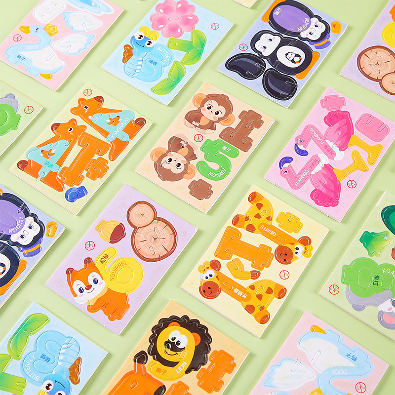 3D Cartoon Animal Number Foam  - đánh giá và giá Number Puzzle Foam