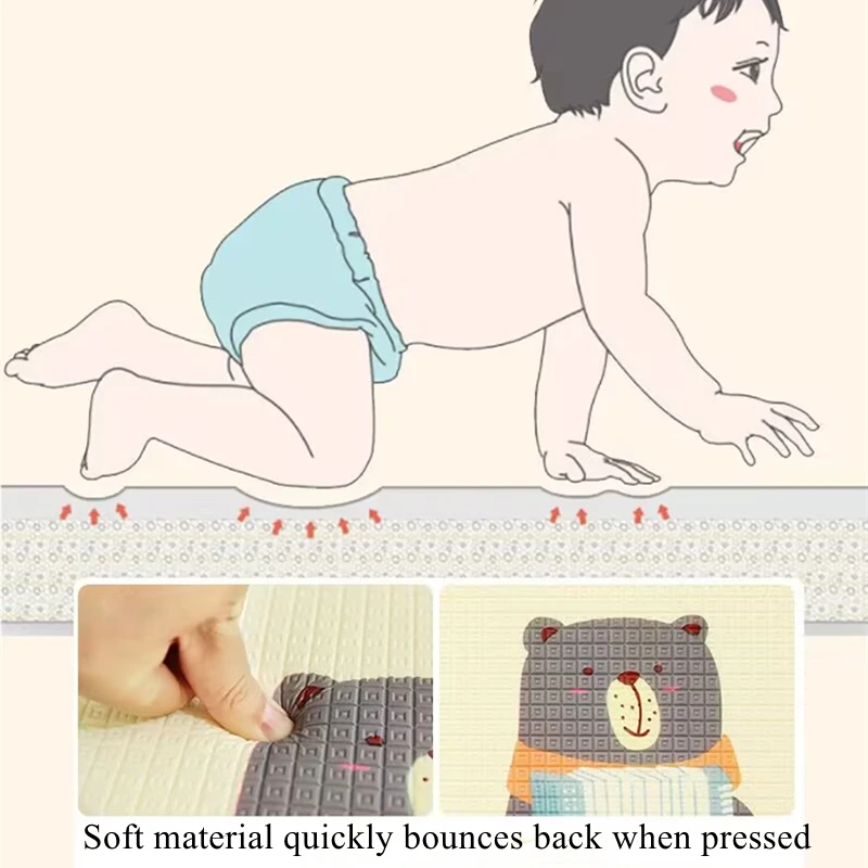 Baby Play Mat Thicken 1/0.5cm  - đánh giá và giá Kids Education Bd