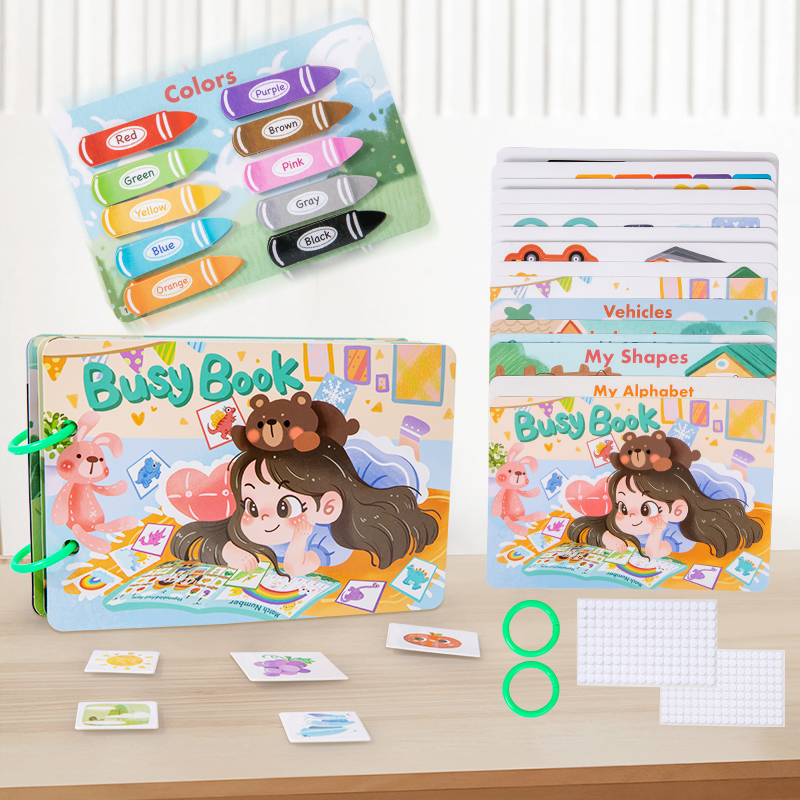 Montessori Children Busy Book  - đánh giá và giá Kids First Education