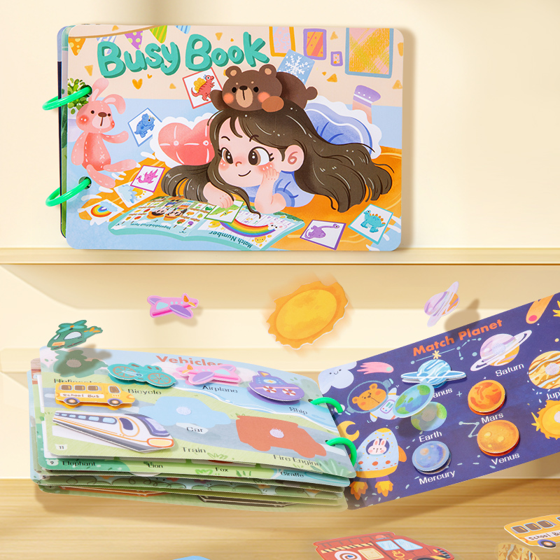 Montessori Children Busy Book  - đánh giá và giá Kids First Education