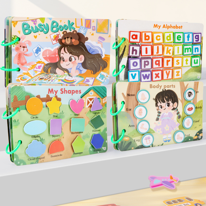 Montessori Children Busy Book  - đánh giá và giá Kids First Education