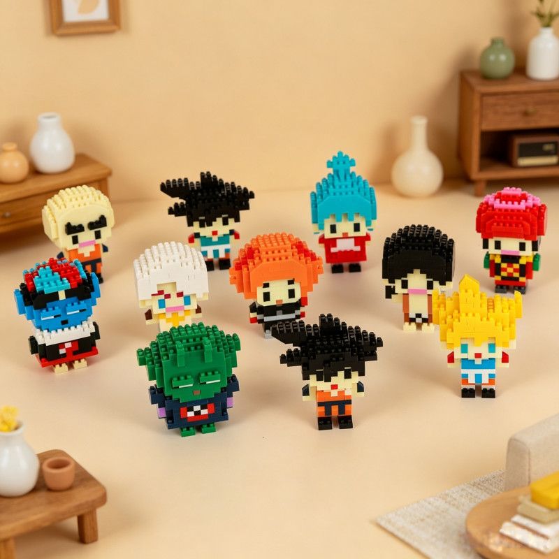 Dragon Ball Z Mini Micro Build - đánh giá và giá Kids First Education