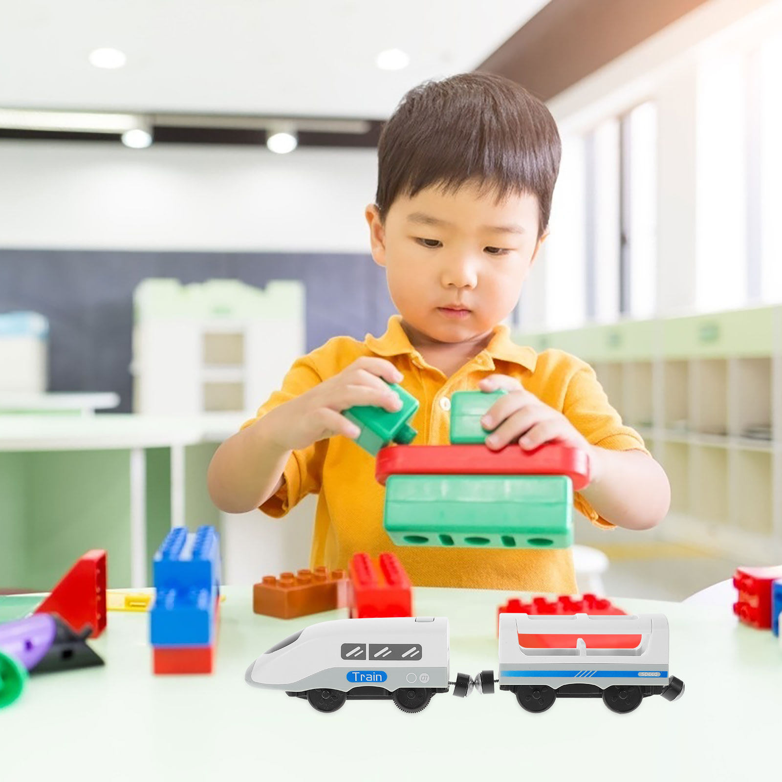 Electric Train Head Creative P - đánh giá và giá Kids Early Education