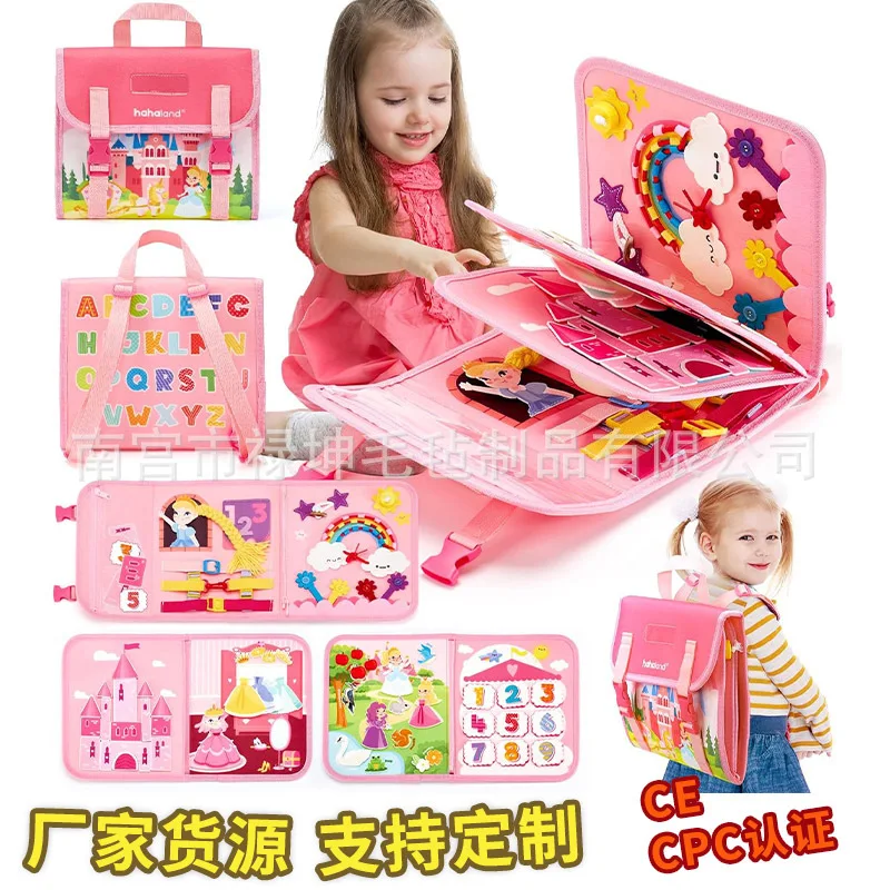 Princess Montessori Felt Busy  - đánh giá và giá Kids Early Education