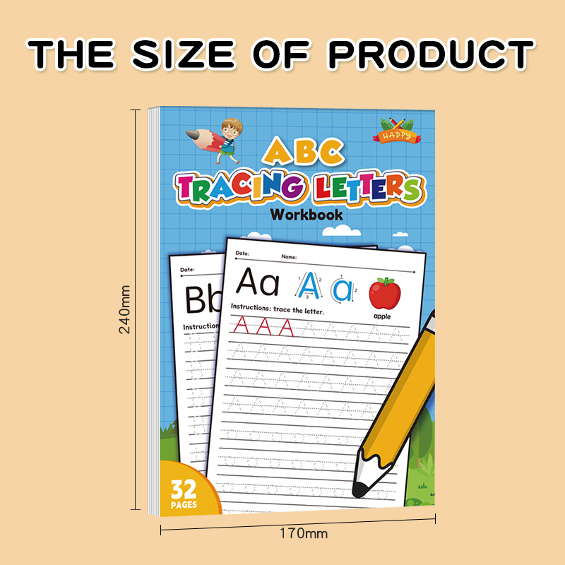 26 Alphabet Tracing Letter Wor - đánh giá và giá Kids Educational Workbooks