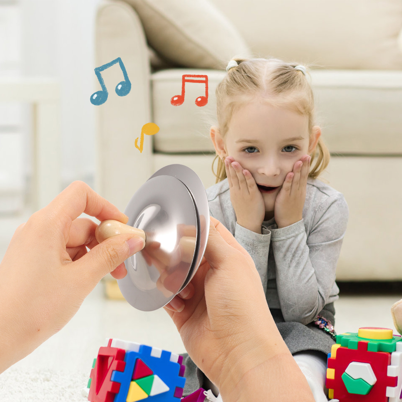 2Pcs Small Finger Cymbals Kids - đánh giá và giá Kids Early Education
