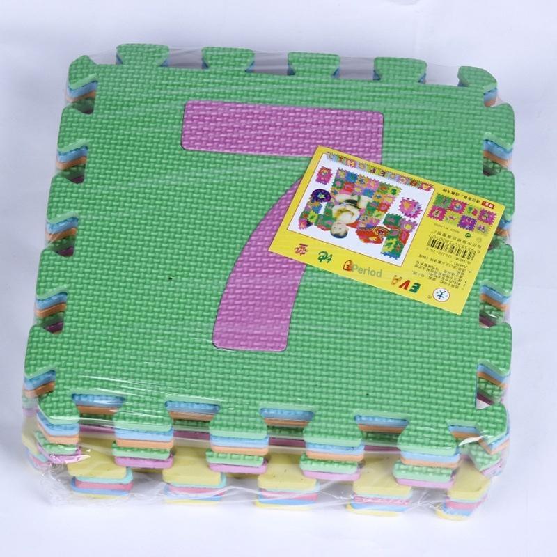 Hot Sale Non Toxic PE Foam Puz - đánh giá và giá Number Puzzle Foam