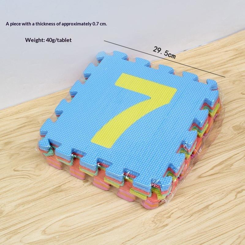 Hot Sale Non Toxic PE Foam Puz - đánh giá và giá Number Puzzle Foam