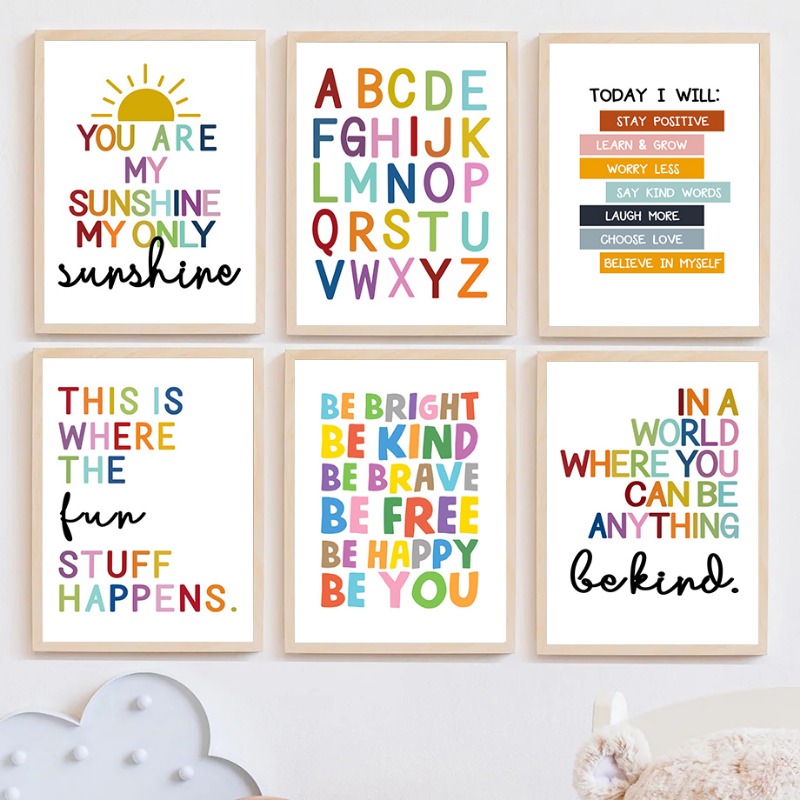 English Education Poster Alpha - đánh giá và giá Kids Educational Posters